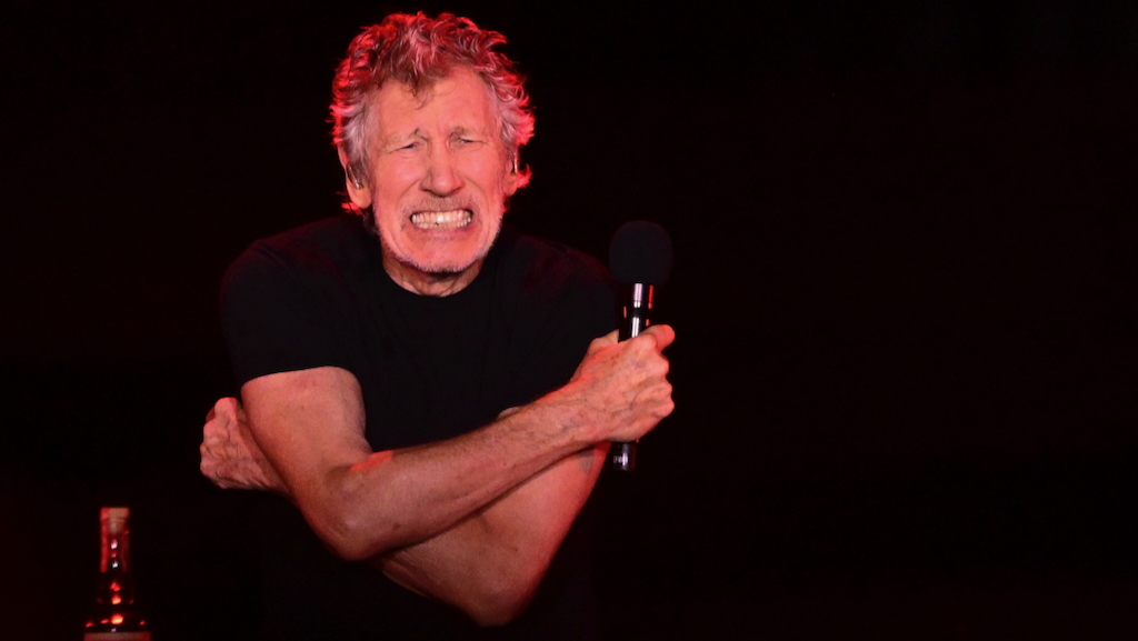 Roger Waters bei einem Konzert seiner "This Is Not a Drill"-Tour in Montevideo am 17. November 2023
